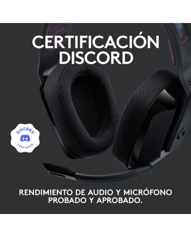 Auricolare con Microfono Gaming Logitech G535 Nero (Ricondizionati A)