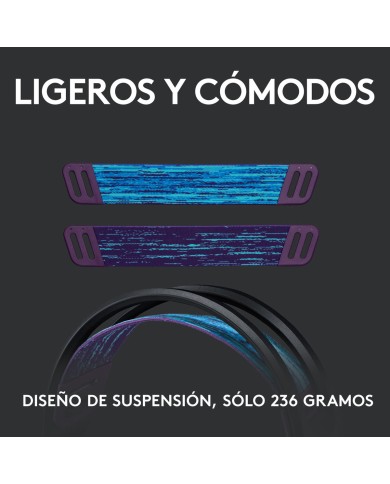 Auricolare con Microfono Gaming Logitech G535 Nero (Ricondizionati A)