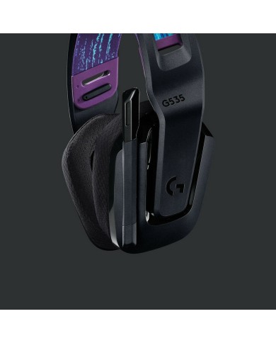 Auricolare con Microfono Gaming Logitech G535 Nero (Ricondizionati A)