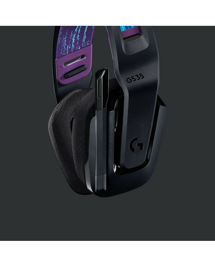 Auricolare con Microfono Gaming Logitech G535 Nero (Ricondizionati A)