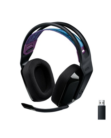 Auricolare con Microfono Gaming Logitech G535 Nero (Ricondizionati A)