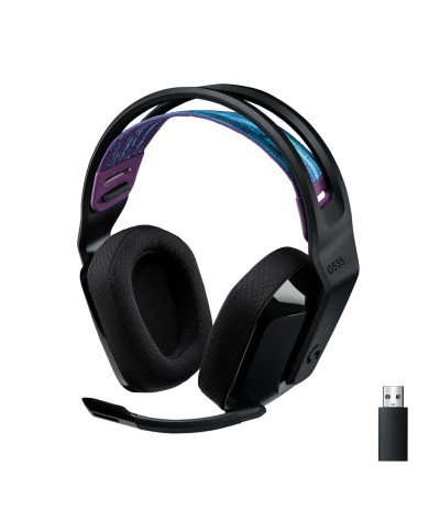Auricolare con Microfono Gaming Logitech G535 Nero (Ricondizionati A)