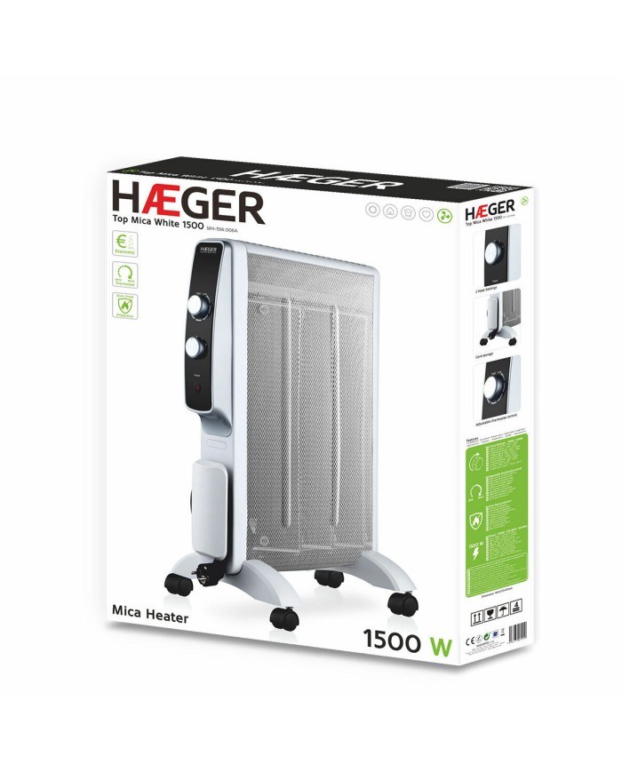 Riscaldamento Haeger MH-15W.006A Bianco 1500 W (Ricondizionati A) Riscaldamento Haeger MH-15W.006A Bianco 1500 W (Ricondizionati A)