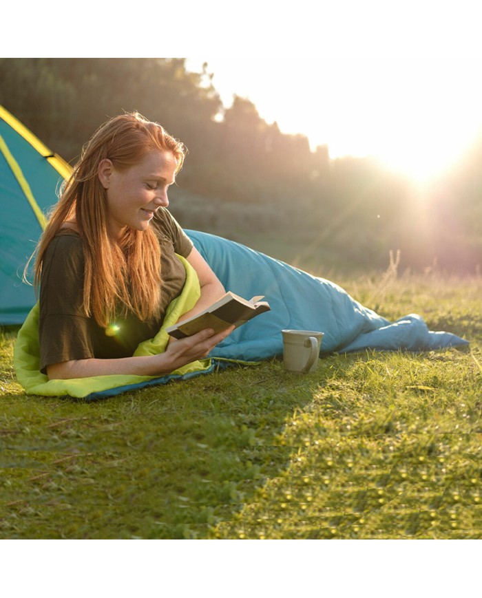 Bestway Sacco a Pelo in Poliestere Temperatura da 7 a -11 Gradi Colore Assortito Camping 68099