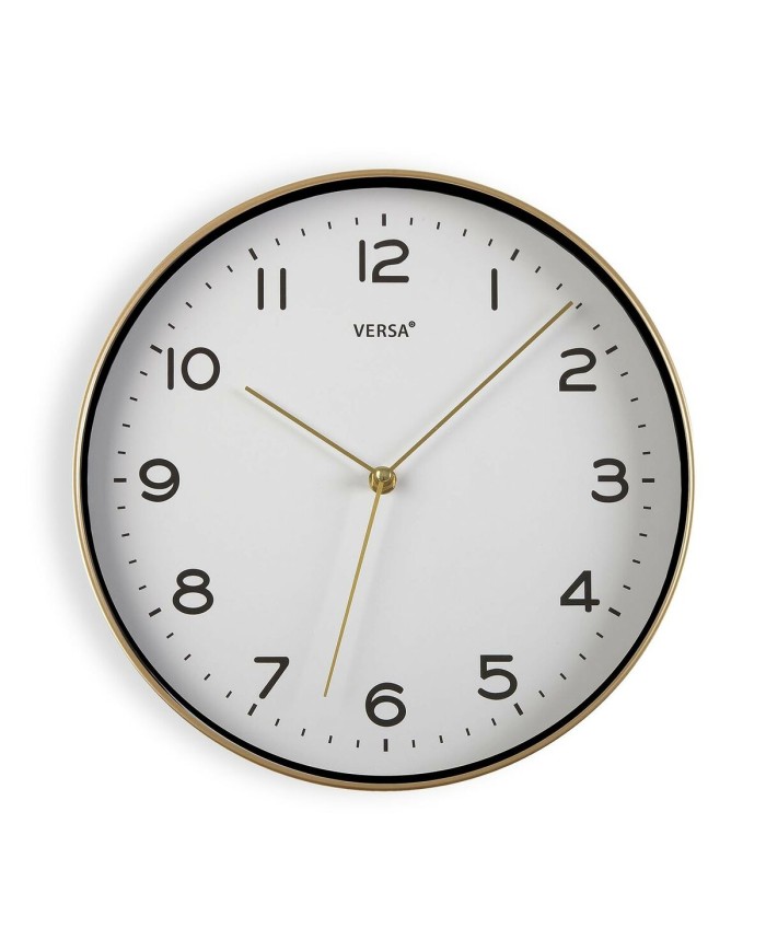 Orologio da Parete Versa Dorato (Ricondizionati A) Orologio da Parete Versa Dorato (Ricondizionati A)