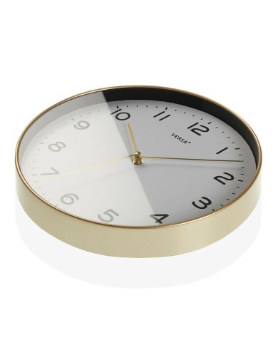 Orologio da Parete Versa Dorato (Ricondizionati A)