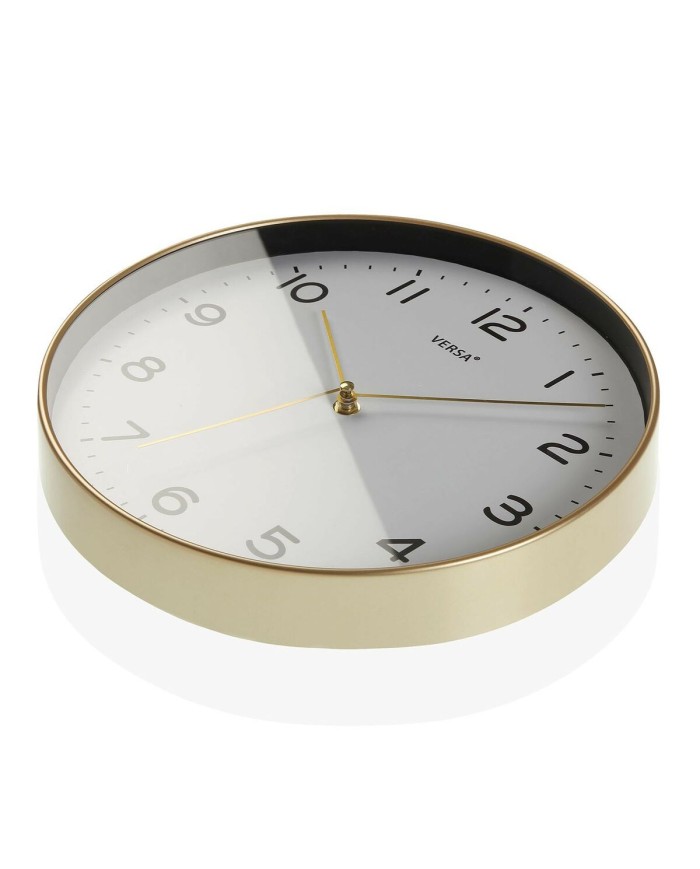 Orologio da Parete Versa Dorato (Ricondizionati A) Orologio da Parete Versa Dorato (Ricondizionati A)