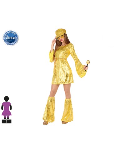 Costume per Adulti Th3 Party DISCO (Ricondizionati B)