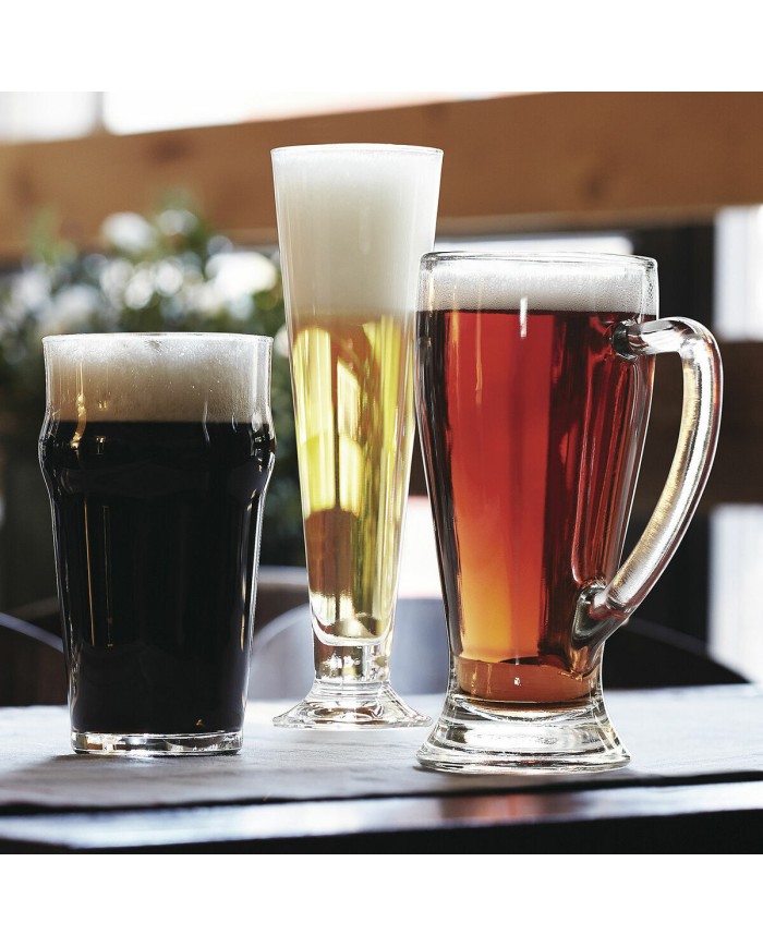 Set di Caraffe Bormioli Rocco C6 400 ml Trasparente Birra 6 Unità (Ricondizionati B)