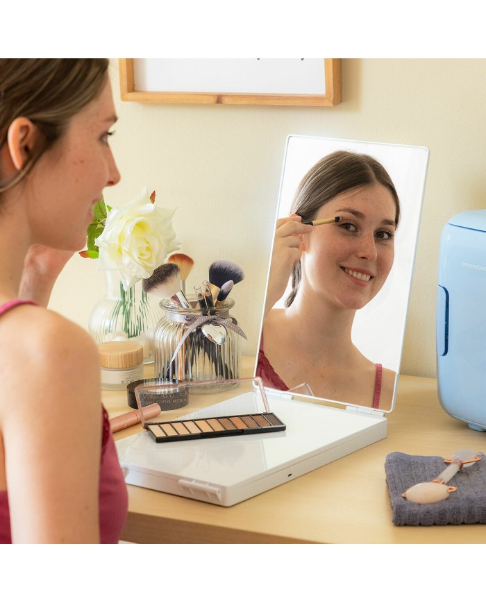 Specchio da Bagno con Luce LED e Visione a 360º InnovaGoods (Ricondizionati C) Specchio da Bagno con Luce LED e Visione a 360º InnovaGoods (Ricondizionati C)