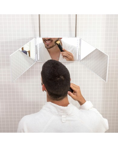 Specchio da Bagno con Luce LED e Visione a 360º InnovaGoods (Ricondizionati C) Specchio da Bagno con Luce LED e Visione a 360º InnovaGoods (Ricondizionati C)