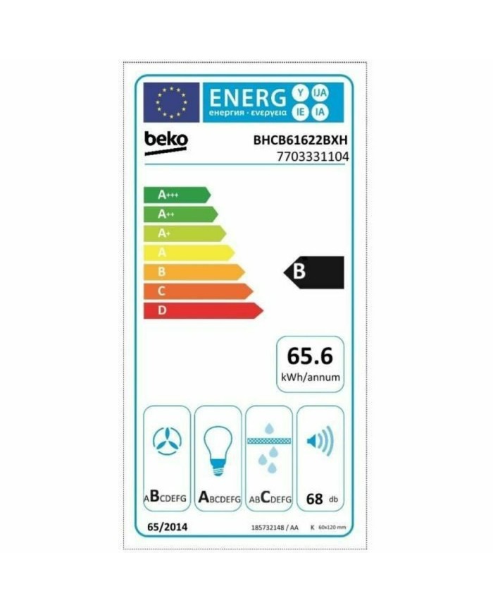 Cappa Classica BEKO Argentato Acciaio (Ricondizionati A) Cappa Classica BEKO Argentato Acciaio (Ricondizionati A)