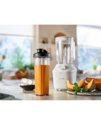 Frullatore Philips Bianco Nero 450 W (Ricondizionati A)