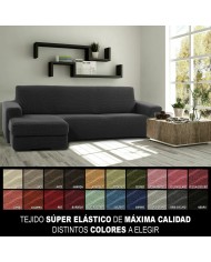 Rivestimento per chaise longue a braccio corto sinistra Sofaskins Grigio scuro (Ricondizionati A)