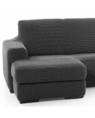 Rivestimento per chaise longue a braccio corto sinistra Sofaskins Grigio scuro (Ricondizionati A)
