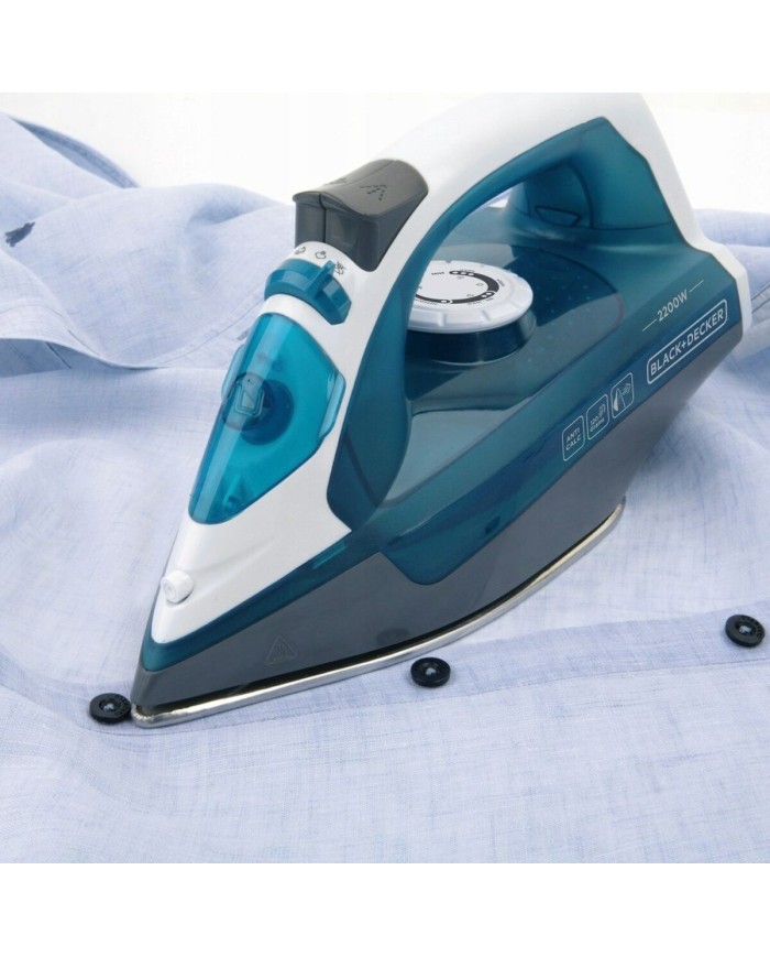 Ferro da Stiro a Vapore Black & Decker 2200 W (Ricondizionati A) Ferro da Stiro a Vapore Black & Decker 2200 W (Ricondizionati A)
