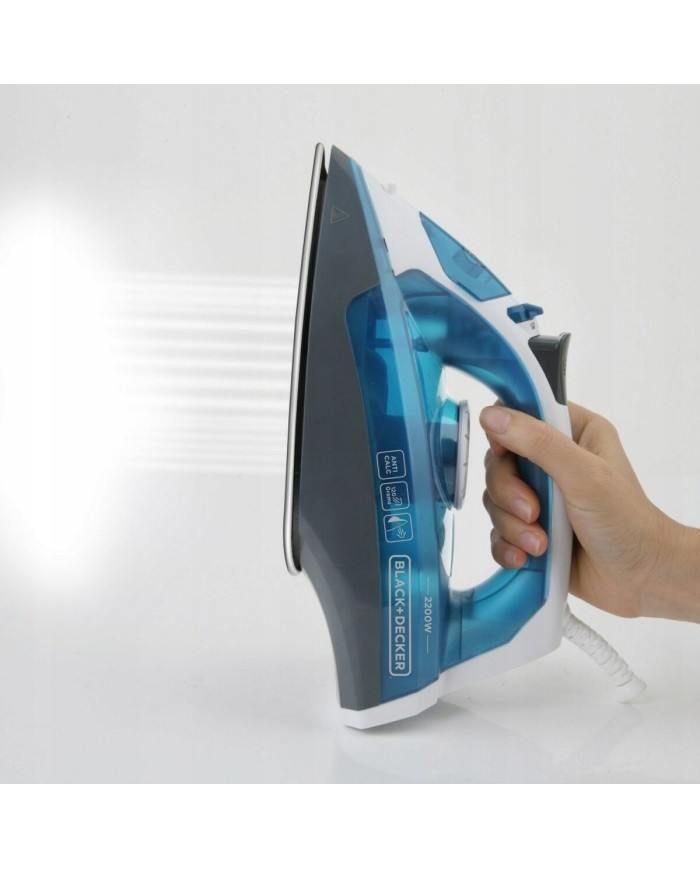 Ferro da Stiro a Vapore Black & Decker 2200 W (Ricondizionati A) Ferro da Stiro a Vapore Black & Decker 2200 W (Ricondizionati A)