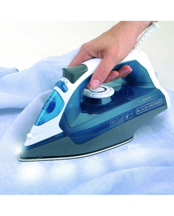 Ferro da Stiro a Vapore Black & Decker 2200 W (Ricondizionati A) Ferro da Stiro a Vapore Black & Decker 2200 W (Ricondizionati A)