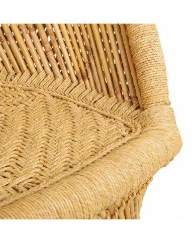 Poltrona Alexandra House Living Marrone (Ricondizionati A)