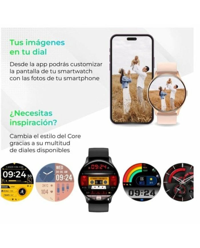 Smartwatch KSIX Rosa (Ricondizionati C) Smartwatch KSIX Rosa (Ricondizionati C)