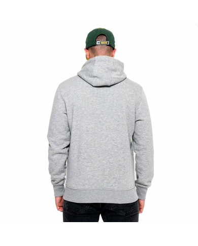 Felpa con Cappuccio Uomo New Era New York Knicks Grigio chiaro L Felpa con Cappuccio Uomo New Era New York Knicks Grigio chiaro L