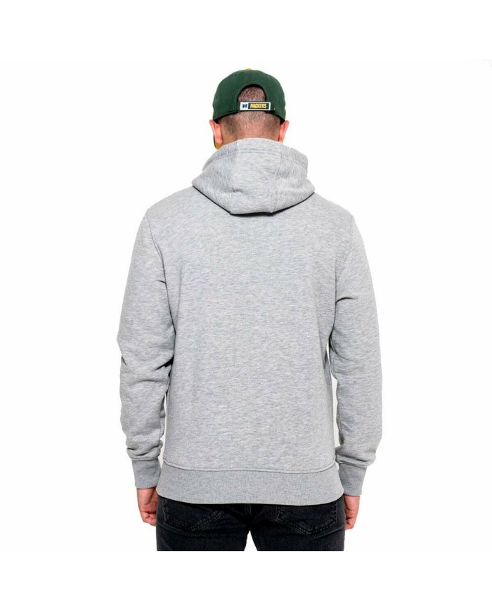 Felpa con Cappuccio Uomo New Era New York Knicks Grigio chiaro L Felpa con Cappuccio Uomo New Era New York Knicks Grigio chiaro L