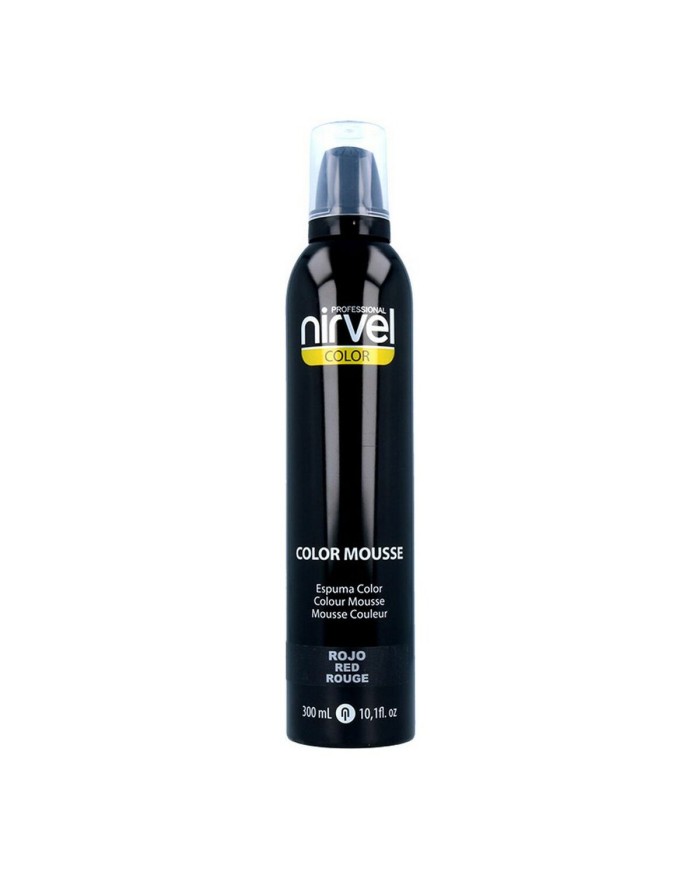 Schiuma Volumizzante Color Mousse Nirvel 300 ml Rosso (300 ml)
