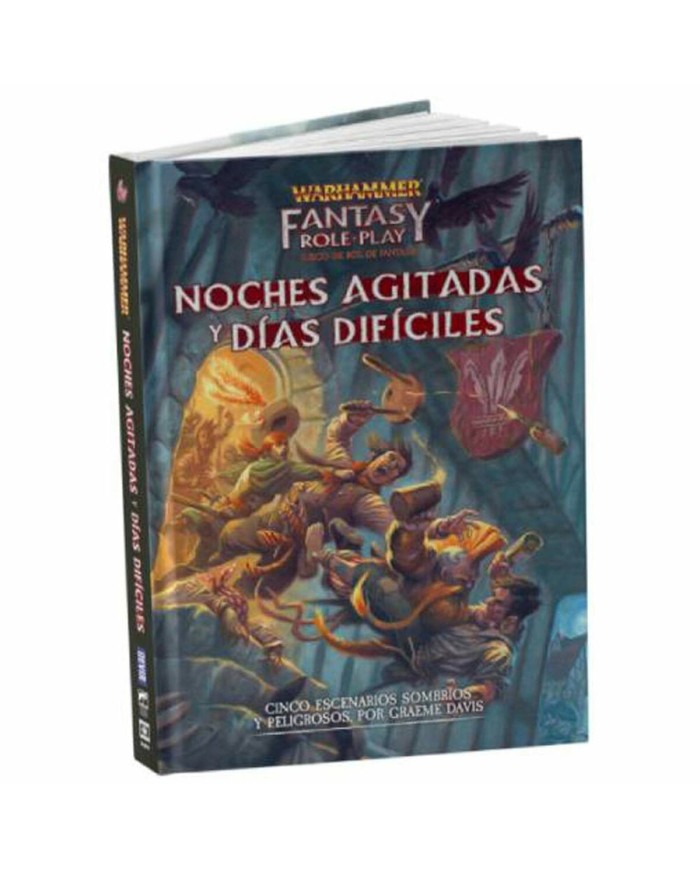 Libro WARHAMMER ROL : NOCHES AGITADAS Y DIAS DIFICILES Libro WARHAMMER ROL : NOCHES AGITADAS Y DIAS DIFICILES
