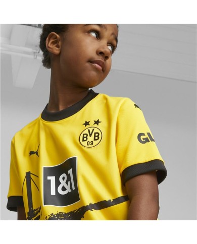 Maglia da Calcio a Maniche Corte per Bambini Puma BVB Home Jersey Replica Jr (116 cm) Maglia da Calcio a Maniche Corte per Bambini Puma BVB Home Jersey Replica Jr (116 cm)