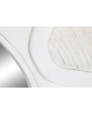 Specchio da parete DKD Home Decor Bianco Specchio da parete DKD Home Decor Bianco