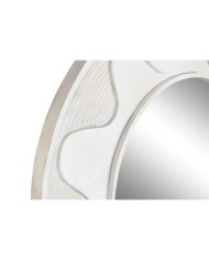 Specchio da parete DKD Home Decor Bianco Specchio da parete DKD Home Decor Bianco