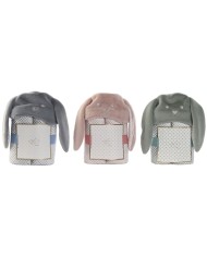 Coperta Home ESPRIT Coniglio Multicolore