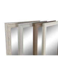 Specchio da terra Home ESPRIT Multicolore Rettangolare (4 Unità)