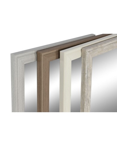 Specchio da parete Home ESPRIT (4 Unità)
