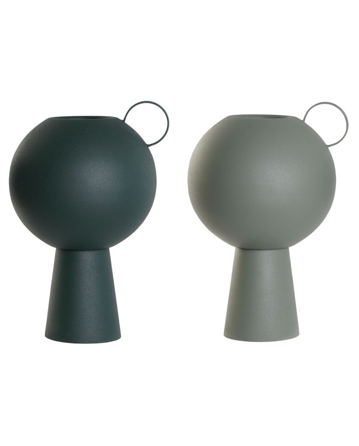 Vaso Home ESPRIT Ferro (2 Unità) Vaso Home ESPRIT Ferro (2 Unità)