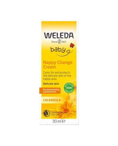 Crema Protettiva per Cambio Pannolino Weleda Baby Calendula 30 ml Crema Protettiva per Cambio Pannolino Weleda Baby Calendula 30 ml
