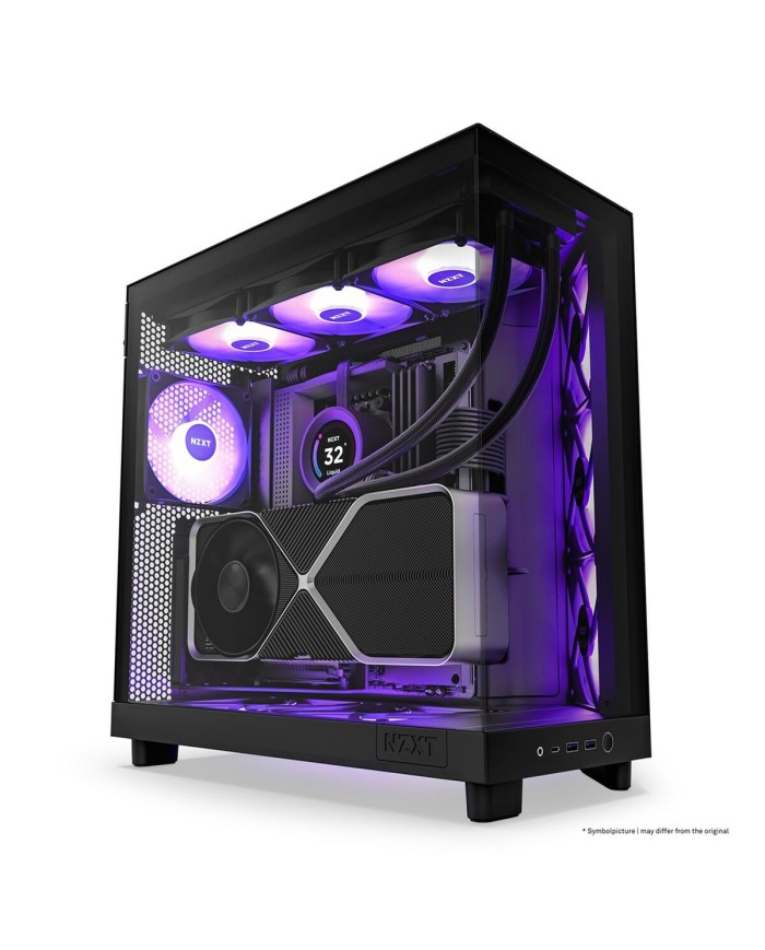 Case computer desktop ATX NZXT H6 Air Flow Nero Case computer desktop ATX NZXT H6 Air Flow Nero