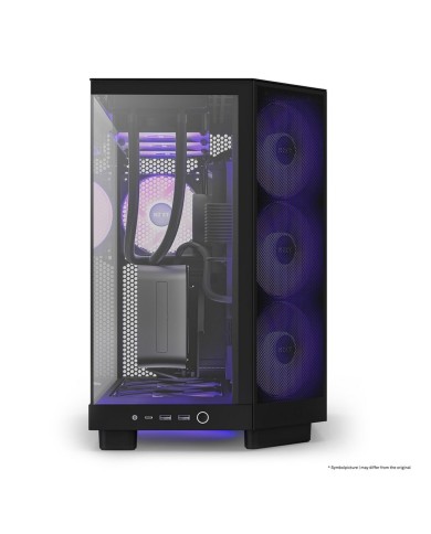 Case computer desktop ATX NZXT H6 Air Flow Nero