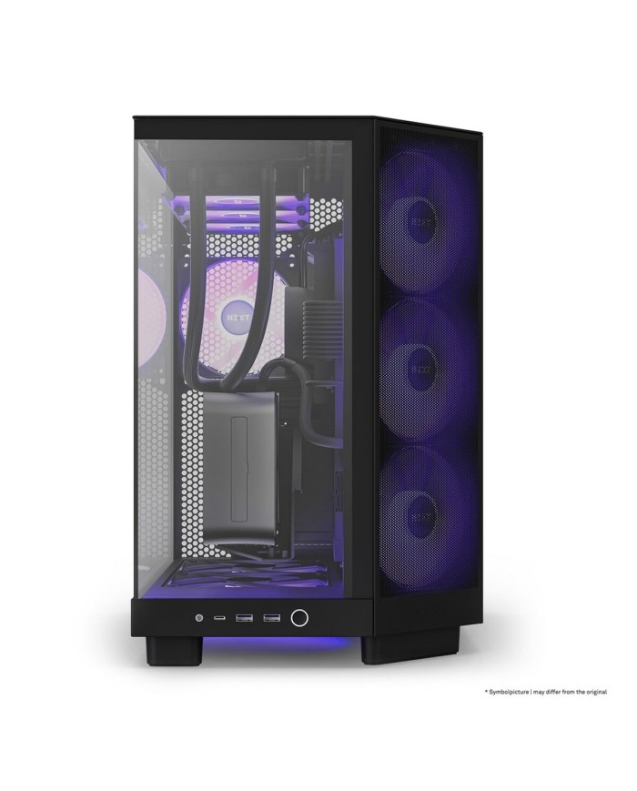 Case computer desktop ATX NZXT H6 Air Flow Nero Case computer desktop ATX NZXT H6 Air Flow Nero