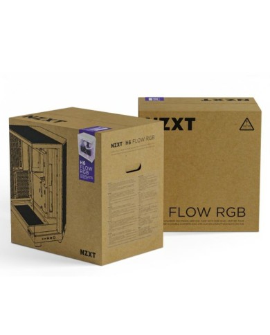 Case computer desktop ATX NZXT H6 Air Flow Nero