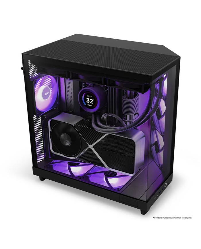 Case computer desktop ATX NZXT H6 Air Flow Nero Case computer desktop ATX NZXT H6 Air Flow Nero