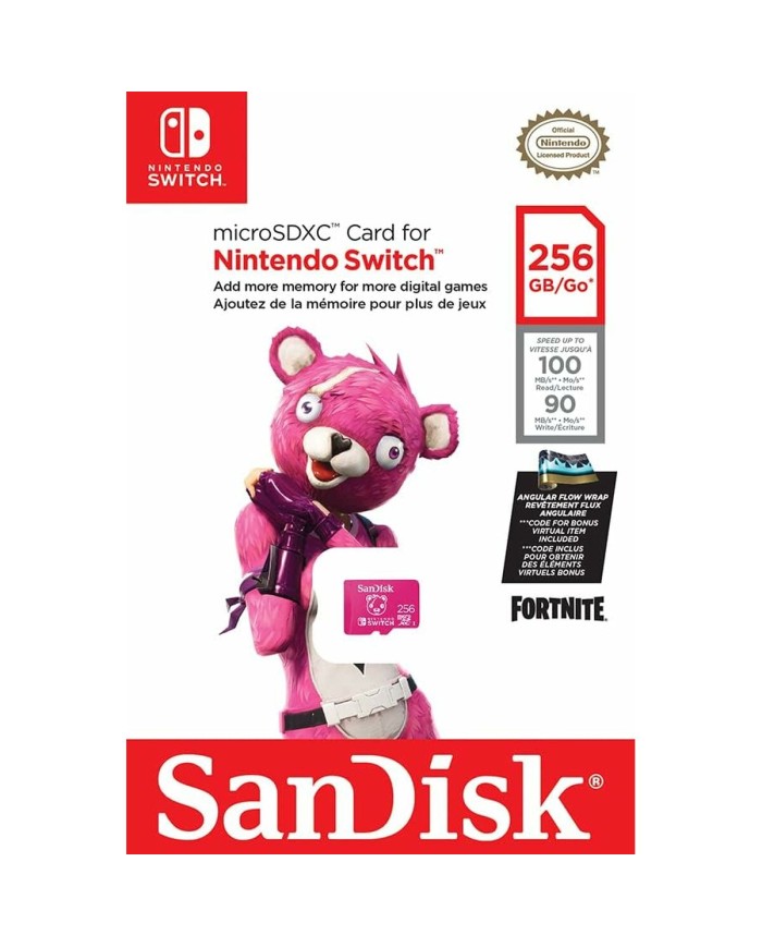 Scheda Micro SD SanDisk SDSQXAO-256G-GN6ZG 256 GB