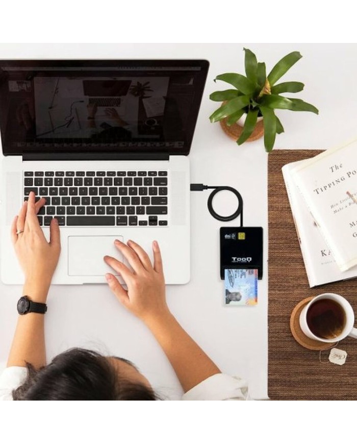 Lettore di Schede Intelligenti TooQ TQR-211B Nero