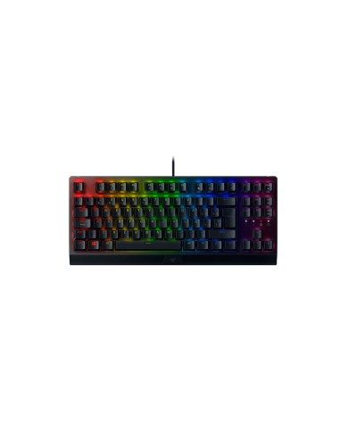 Tastiera per Giochi Razer BlackWidow V3 TKL Nero Qwerty in Spagnolo LED RGB Tastiera per Giochi Razer BlackWidow V3 TKL Nero Qwerty in Spagnolo LED RGB
