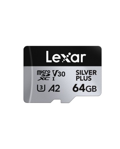 Scheda Micro SD Lexar Lexar Professional SILVER PLUS 64 GB Scheda Micro SD Lexar Lexar Professional SILVER PLUS 64 GB