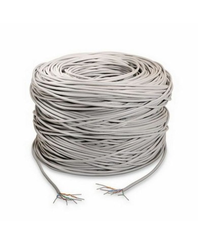 Cavo RJ45 Categoria 6 UTP Rigido NANOCABLE 10.20.0504 Grigio 305 m Cavo RJ45 Categoria 6 UTP Rigido NANOCABLE 10.20.0504 Grigio 305 m