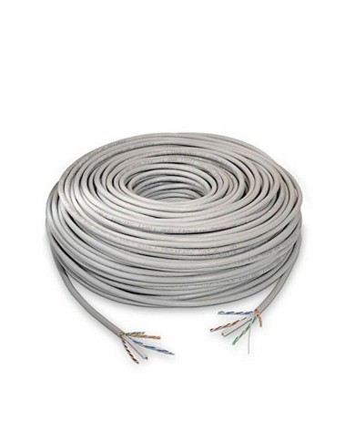 Cavo RJ45 Categoria 6 UTP Rigido NANOCABLE 10.20.0504 Grigio 305 m