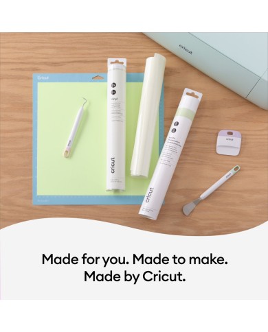 Vinile Permanente per Plotter da taglio Cricut GLOW Bianco Vinile Permanente per Plotter da taglio Cricut GLOW Bianco