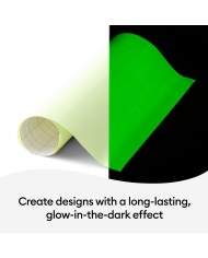 Vinile Permanente per Plotter da taglio Cricut GLOW Bianco