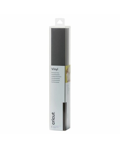Vinile Permanente per Plotter da taglio Cricut Shimmer Nero Vinile Permanente per Plotter da taglio Cricut Shimmer Nero